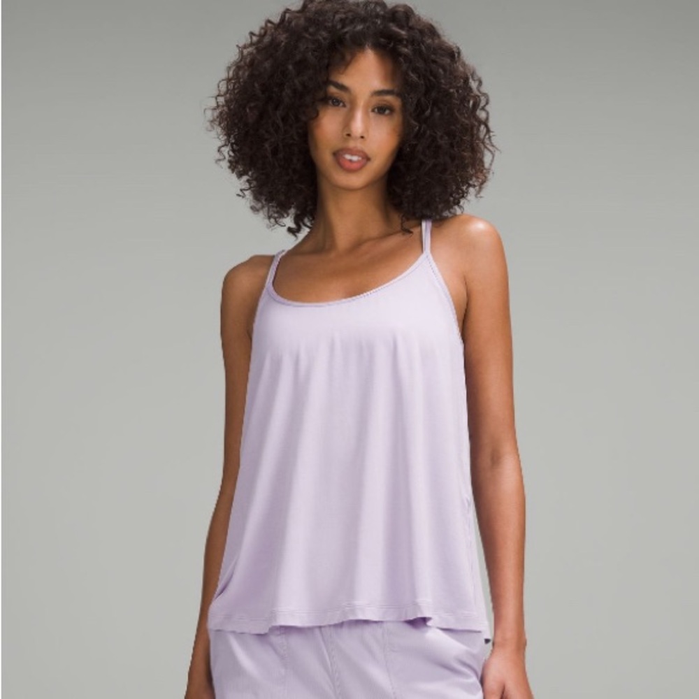 Lululemon Modal Silk-Blend Spaghetti Strap Tank Top